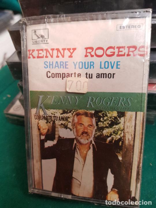 Casetes antiguos: KENNY ROGERS COMPARTE TU AMOR ( PRECINTADO ) - Foto 1