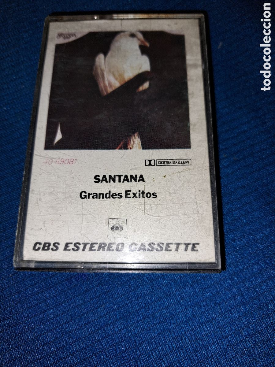 Casetes antiguos: CASETE SANTANA, GRANDES &Eacute;XITOS, 1974 - Foto 1