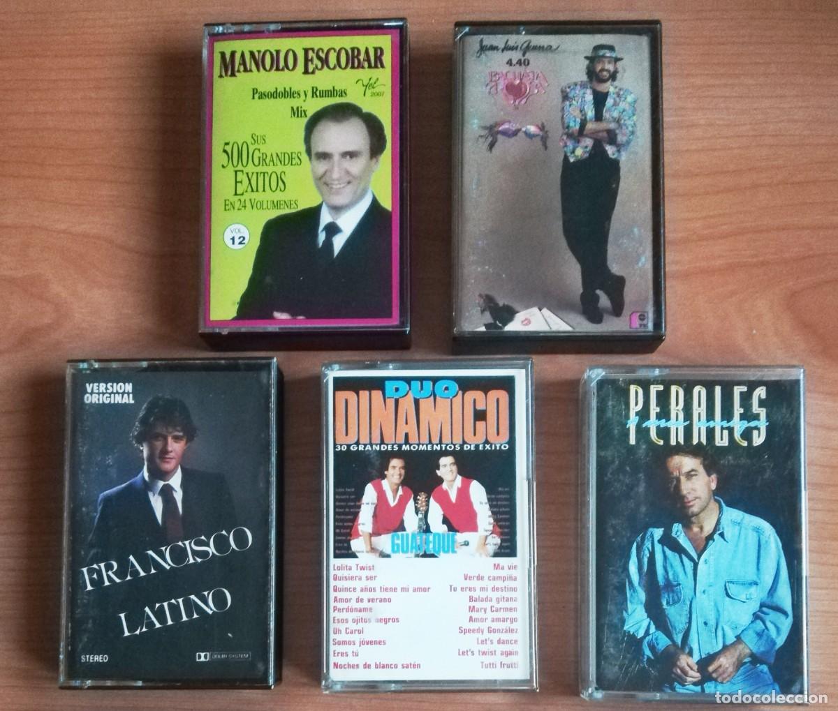 Casetes antiguos: 5 cintas cassete varios espa&ntilde;oles - Foto 1