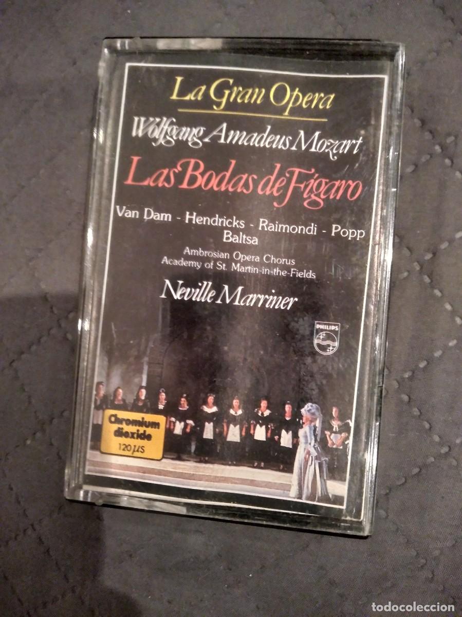 Casetes antiguos: Wolfgang Amadeus Mozart-Las Bodas de Figaro-La gran Opera-