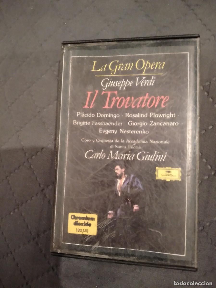 Casetes antiguos: Giuseppe Verdi-il Trovatore-La Gran Opera-