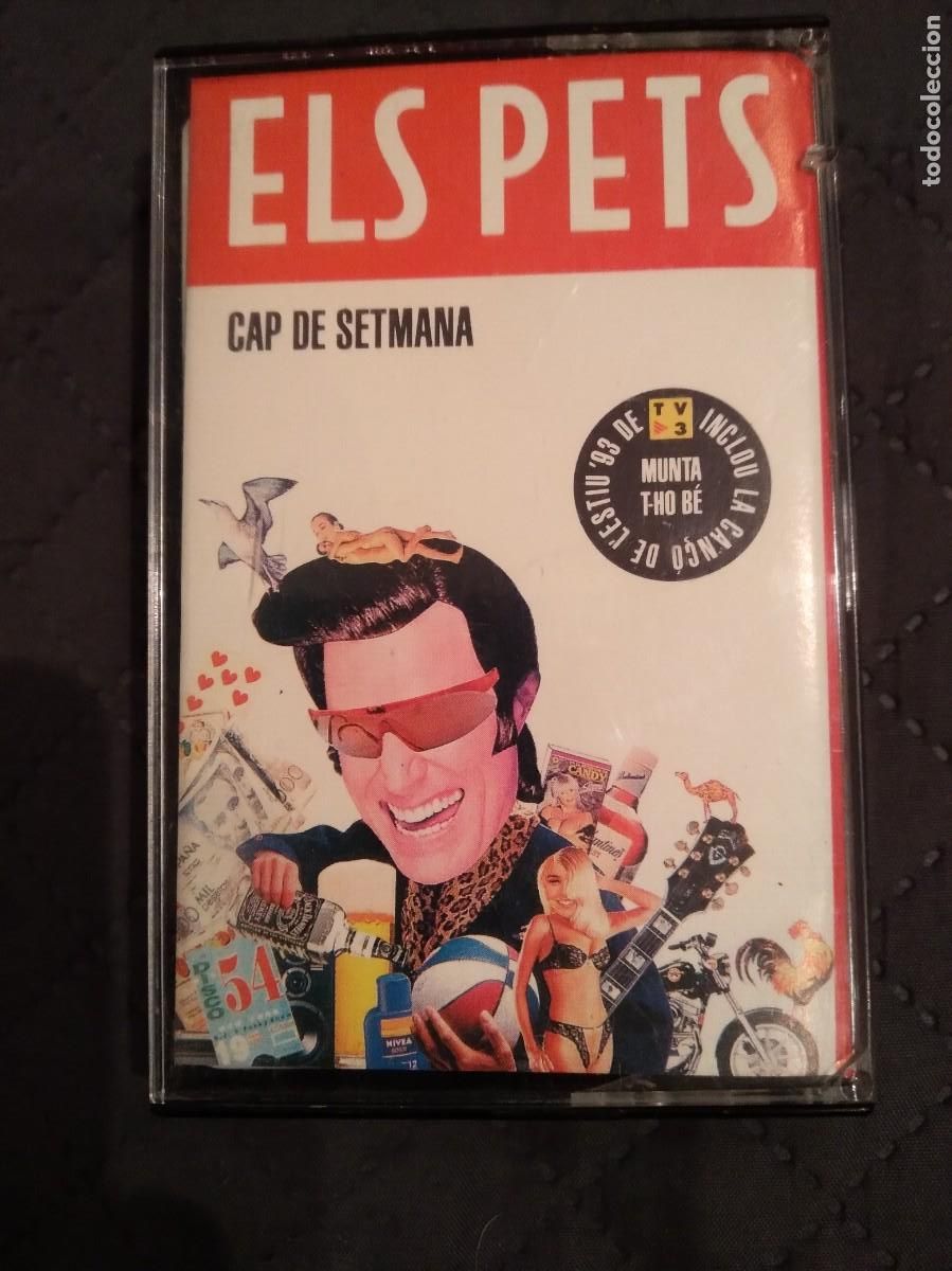 Casetes antiguos: Els Pets-Cap de Setmana-casete-