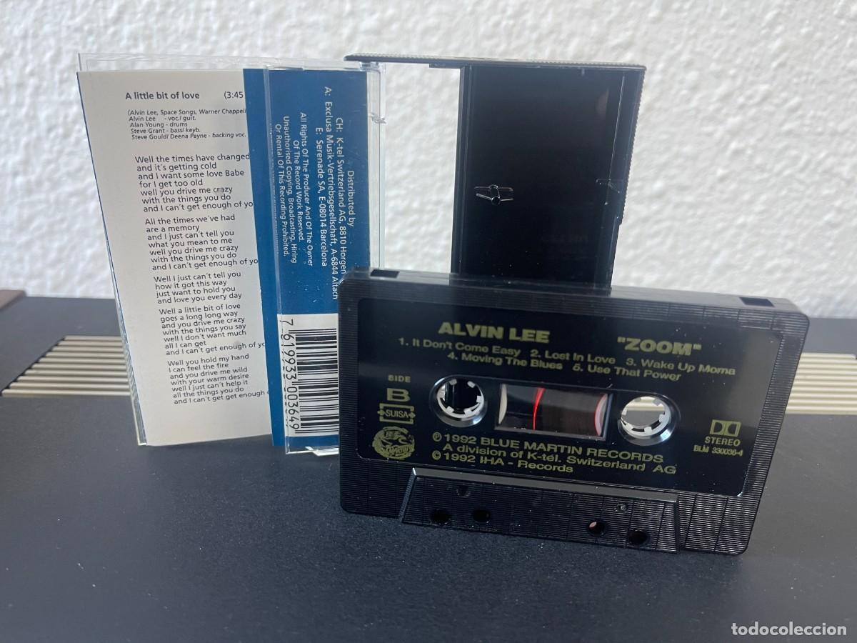 Casetes antiguos: Alvin Lee - Zoom - cassete - Foto 2