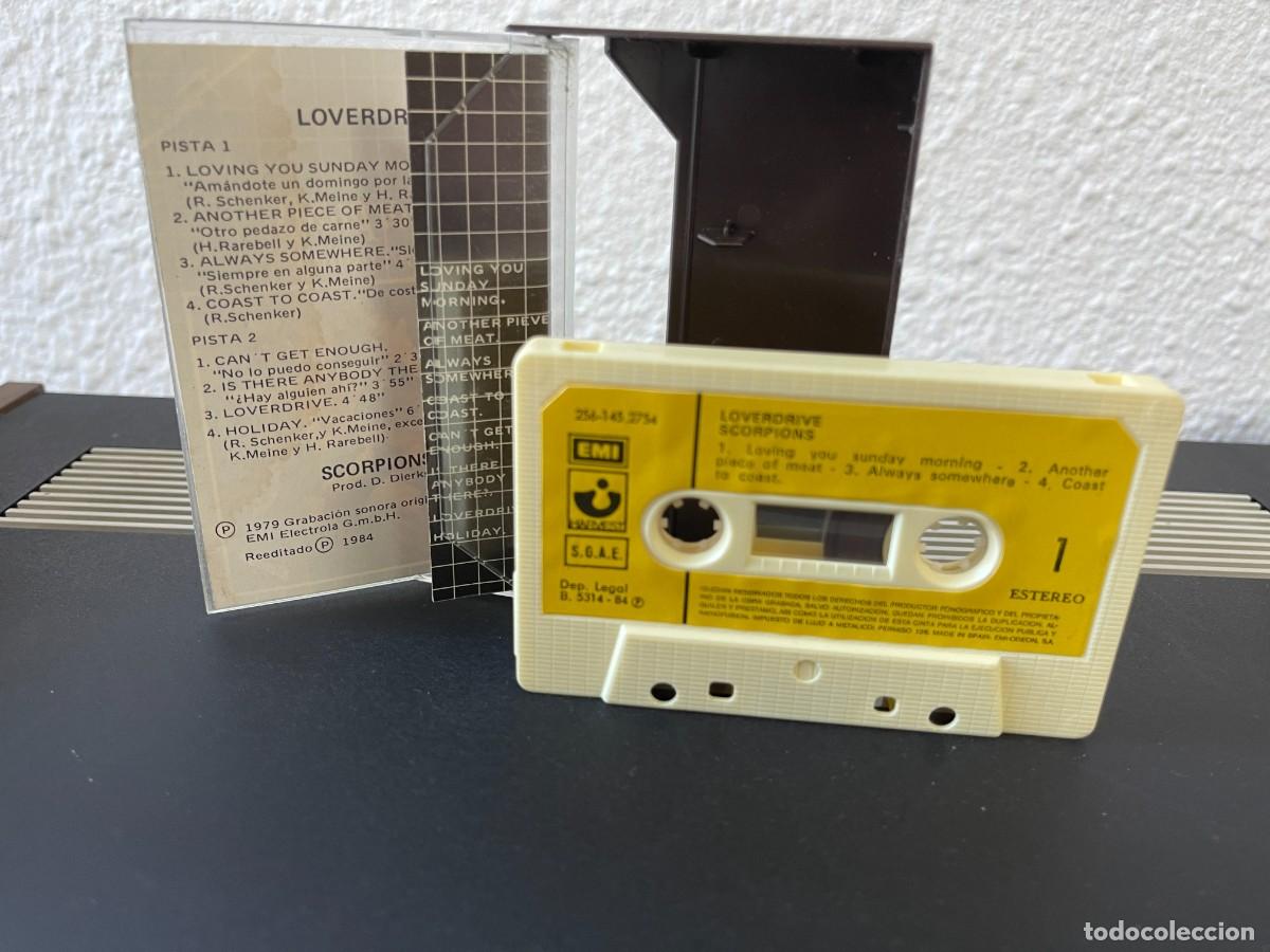 Casetes antiguos: Scorpions - Loverdrive - cassete - Foto 2