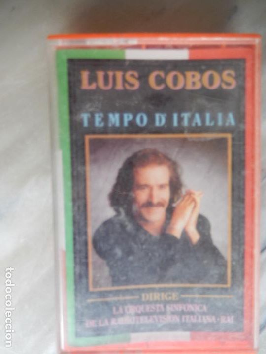 Casetes antiguos: LUIS COBOS - TEMPO DE ITALIA - CASETE - Foto 1