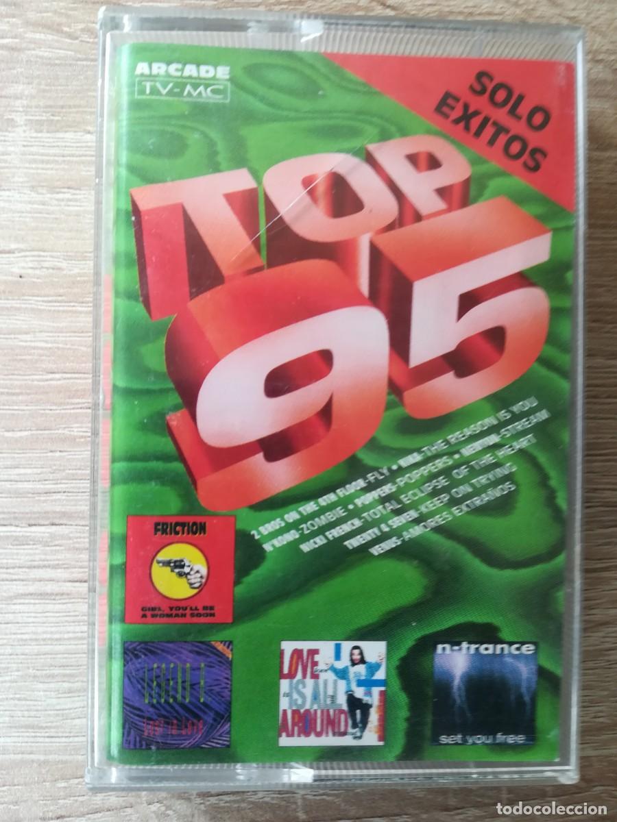 Casetes antiguos: CASSETTE REMEMBER TOP 95 - S&Oacute;LO &Eacute;XITOS - ARCADE - A&Ntilde;O 1995. TEMAZOS DANCE TECHNO. - Foto 1