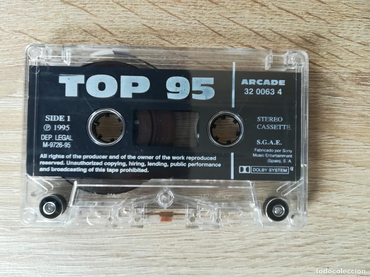 Casetes antiguos: CASSETTE REMEMBER TOP 95 - S&Oacute;LO &Eacute;XITOS - ARCADE - A&Ntilde;O 1995. TEMAZOS DANCE TECHNO. - Foto 6