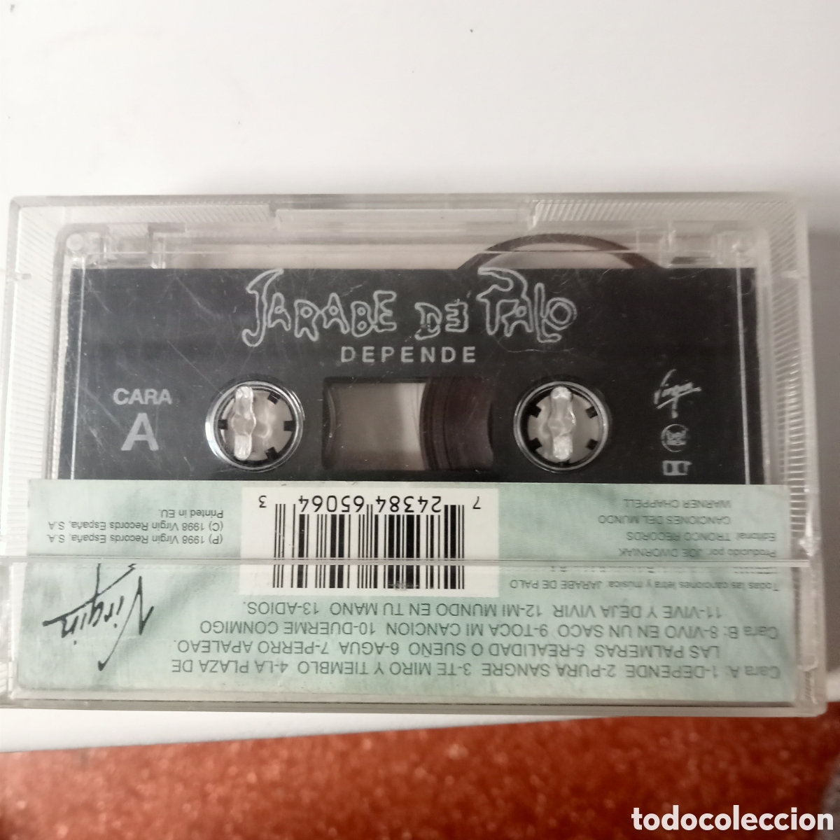 Casetes antiguos: JARABE DE PALO DEPENDE - Foto 2
