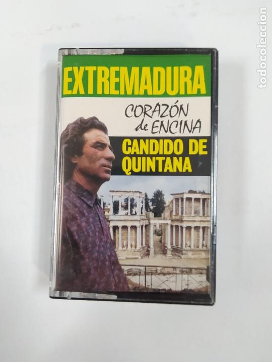 Cassetes antigas: EXTREMADURA. CORAZON DE ENCINA. CANDIDO DE QUINTANA. CASETE. TDKCST48C