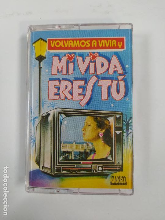 Cassetes antigas: MI VIDA ERES TU. VOLVAMOS A VIVIR. CASETE. TDKCST48C