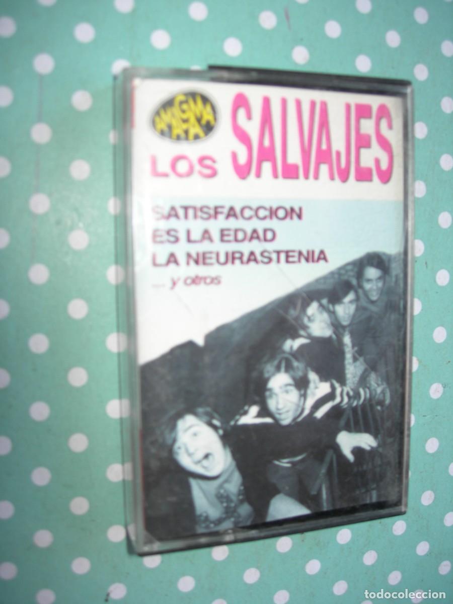Casetes antiguos: LOS SALVAJES / &Eacute;XITOS / CASETE / 8 TEMAS - Foto 1