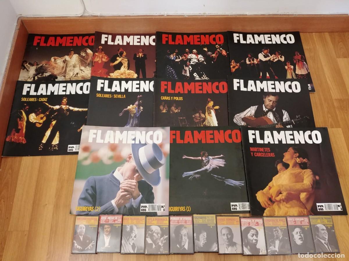 Casetes antiguos: FLAMENCO-11 CASETES CON SUS FASCICULOS CORRELATIVOS-3 DE ELLAS PRECINTADAS