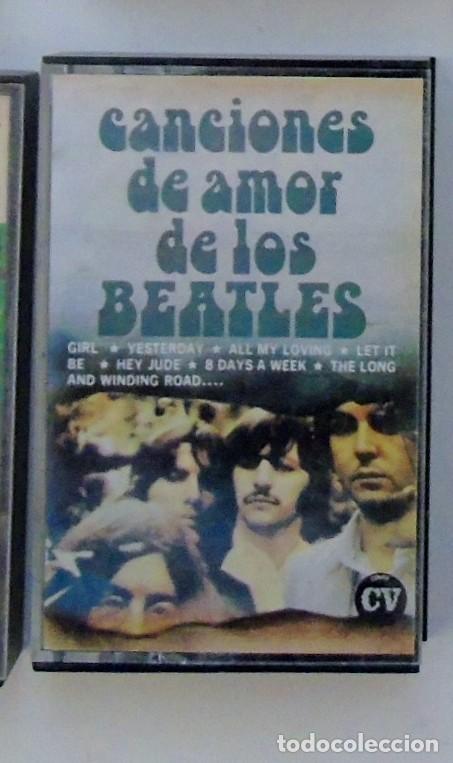 Casetes antiguos: CASETE CANCIONES DE AMOR DE LOS BEATLES