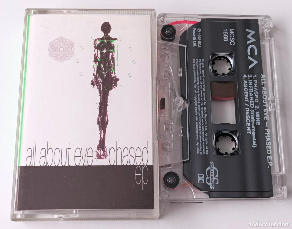 Casetes antiguos: CASSETTE ALL ABOUT EVE - PHASED EP - Foto 1