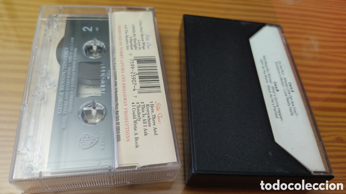 Casetes antiguos: Lote de 2 cintas de cassette de George Benson y Billy Ocean - Foto 2