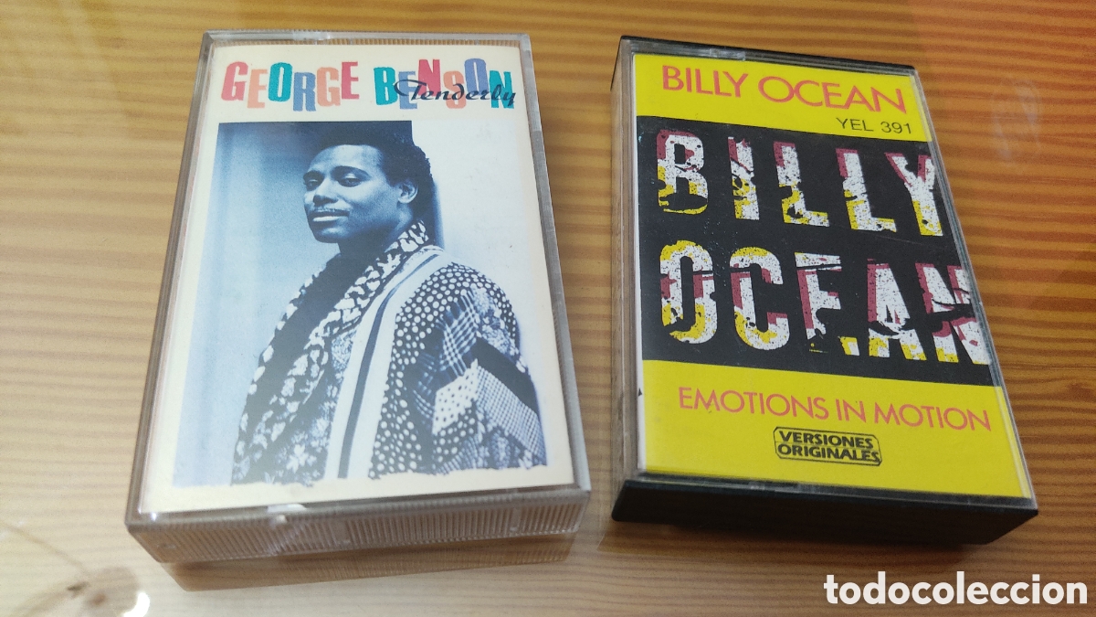 Casetes antiguos: Lote de 2 cintas de cassette de George Benson y Billy Ocean - Foto 1