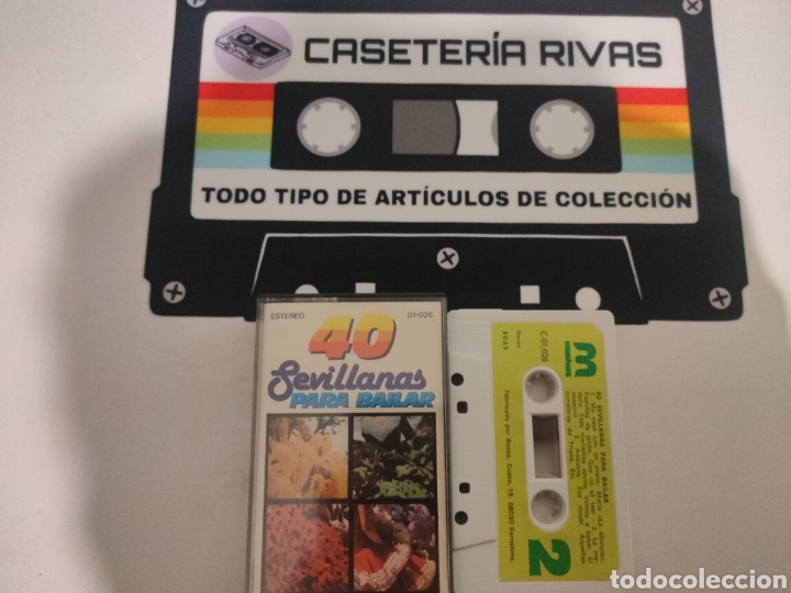 Casetes antiguos: CASETE - 40 SEVILLANAS PARA BAILAR - CASSETTE