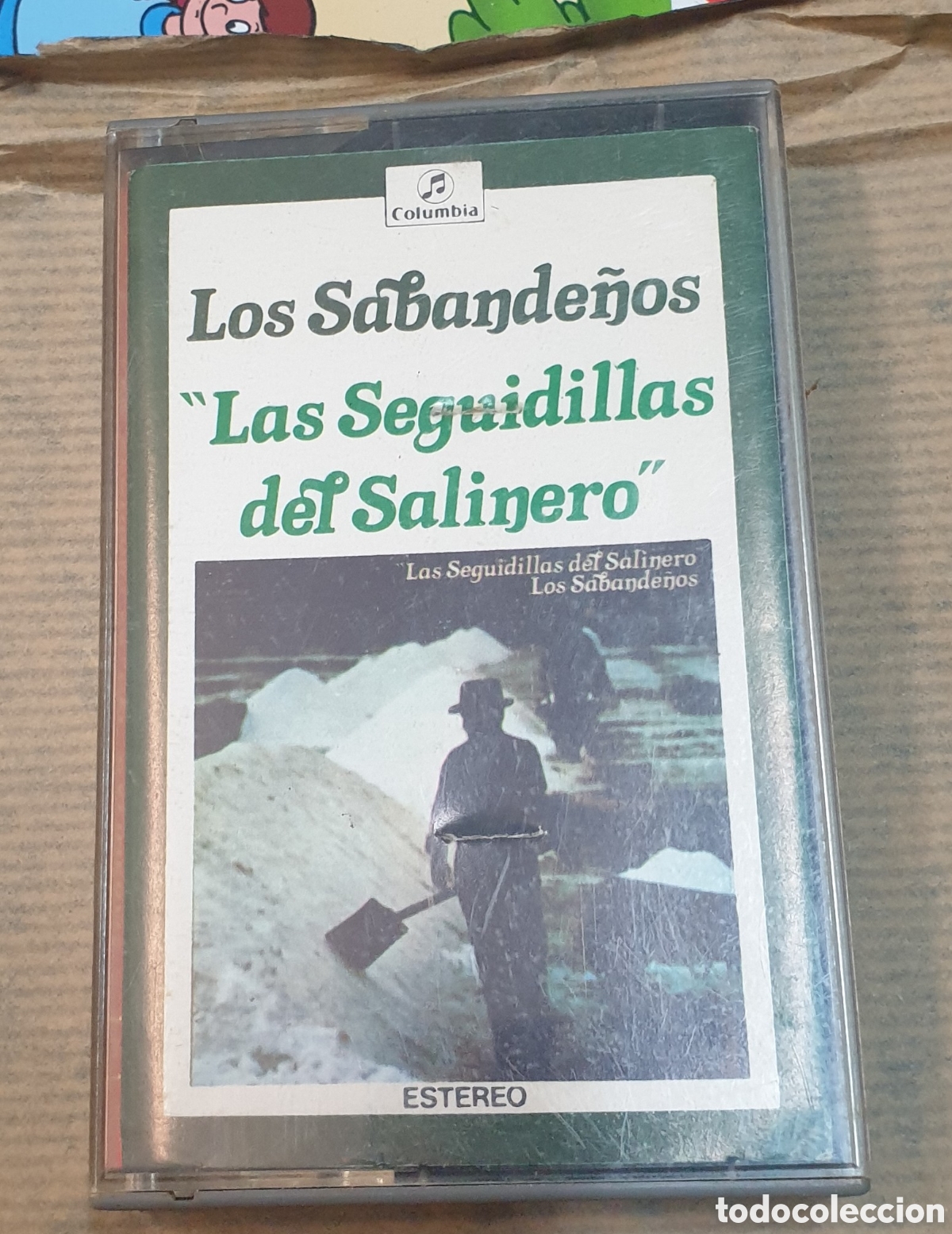 Casetes antiguos: Los Sabande&ntilde;os - las seguidilla del salinero - Foto 1