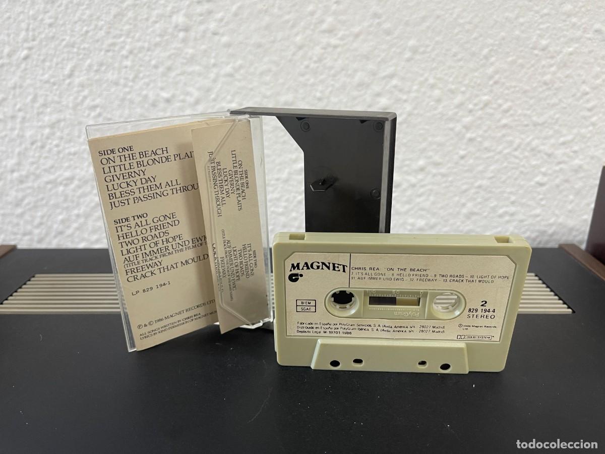 Casetes antiguos: Chris Rea - On The Beach - cassete - Foto 2