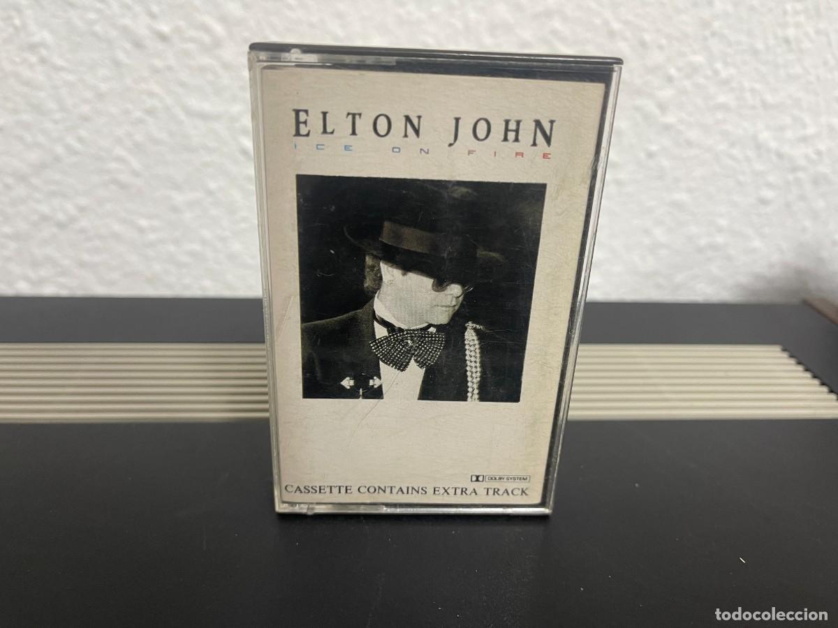 Casetes antiguos: Elton John - Ice On Fire - cassete - Foto 1
