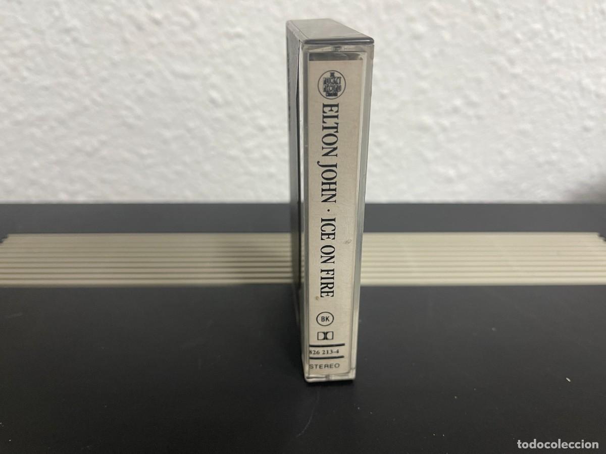 Casetes antiguos: Elton John - Ice On Fire - cassete - Foto 4