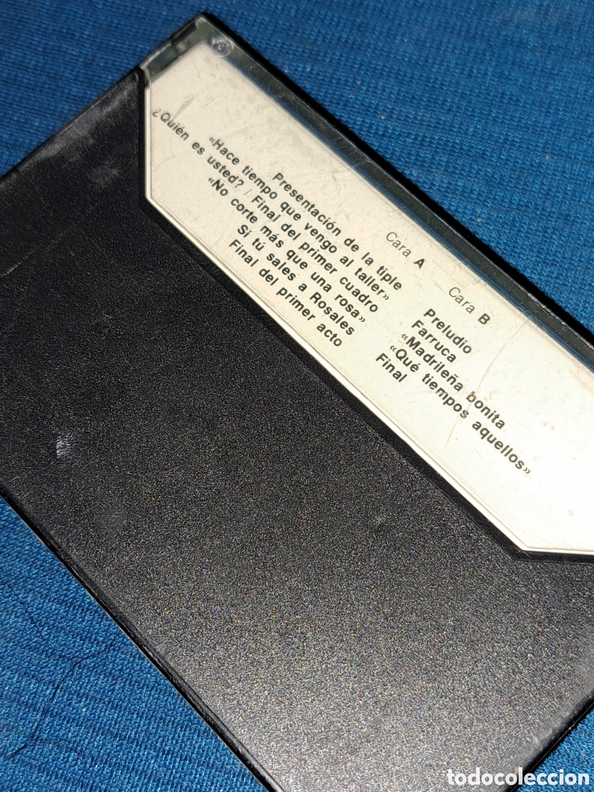 Casetes antiguos: CASSETTE PABLO SOROZ&Aacute;BAL LA DEL MANOJO DE ROSAS - Foto 2