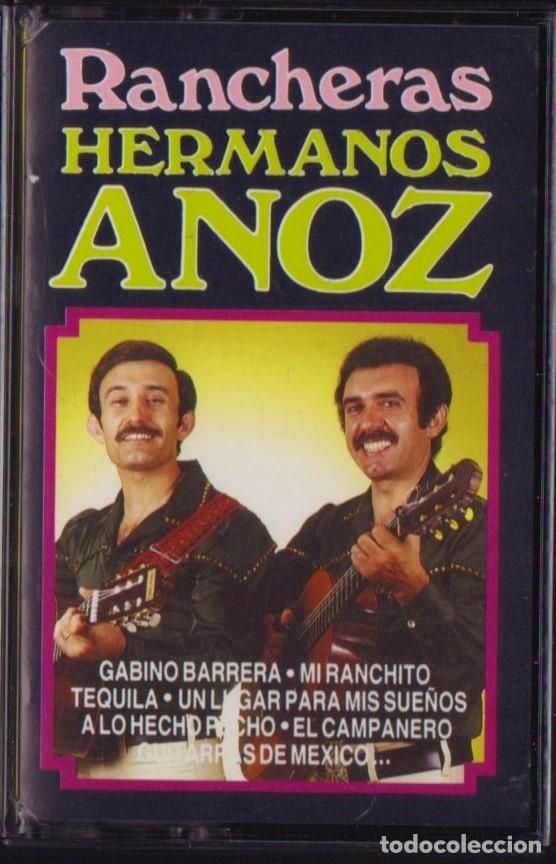 Casetes antiguos: RANCHERAS HERMANOS ANOZ - Foto 1