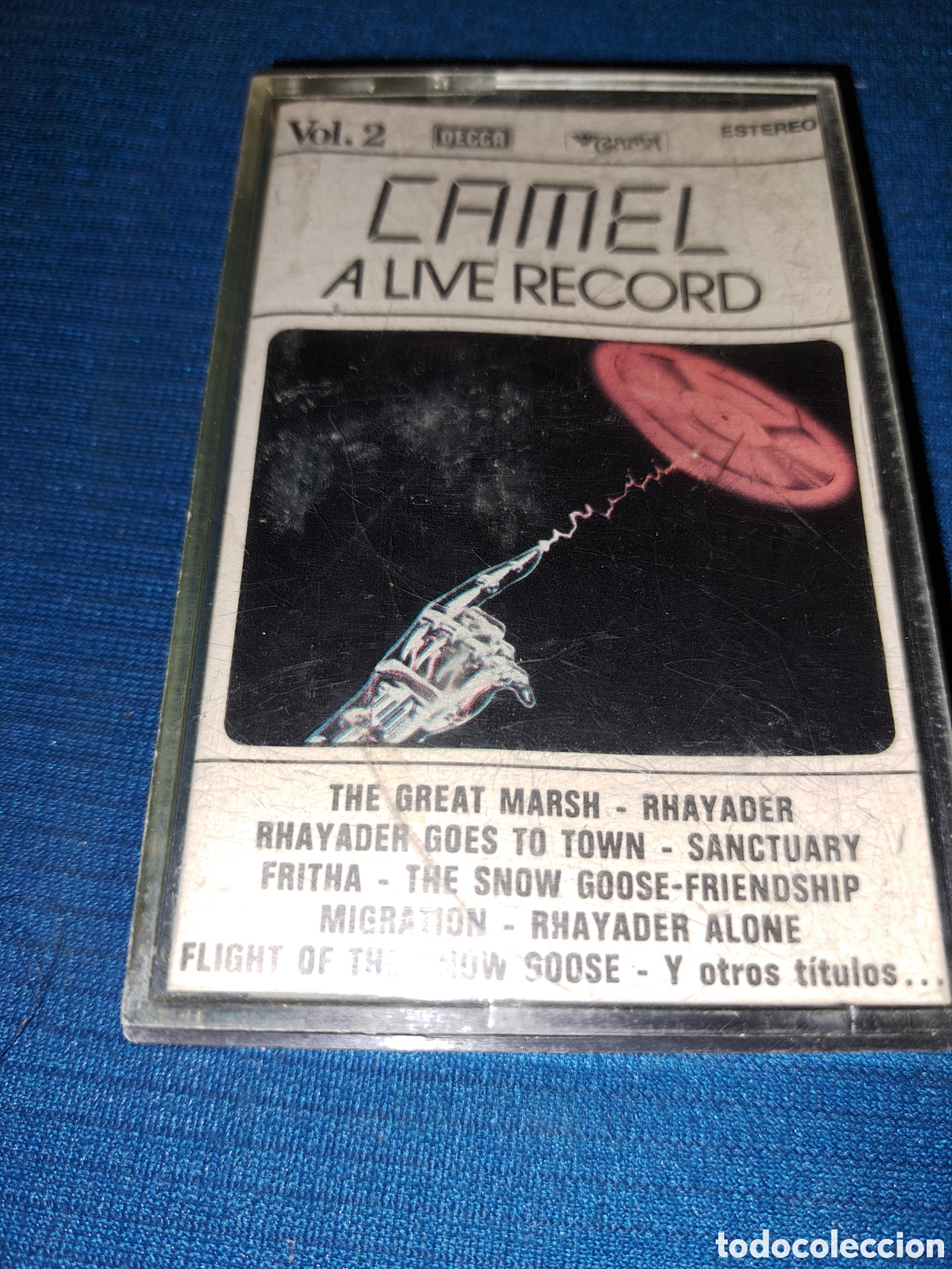 Casetes antiguos: CASETE CAMEL, A LIVE RECORD - Foto 1
