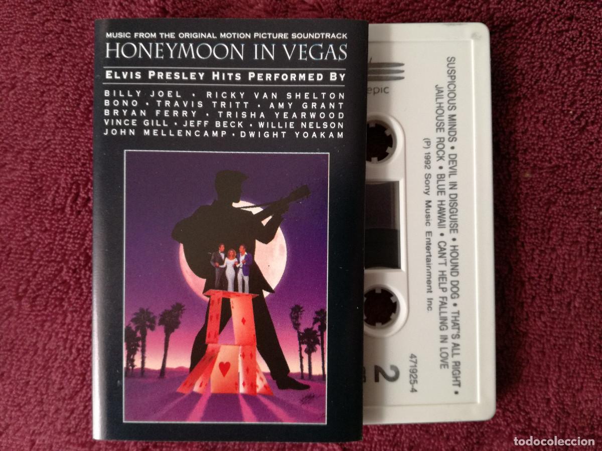 Cassette antiche: HONEYMOON IN LAS VEGAS - ELVIS HITS - BONO JEFF BECK - PEDIDO MINIMO 7&euro;