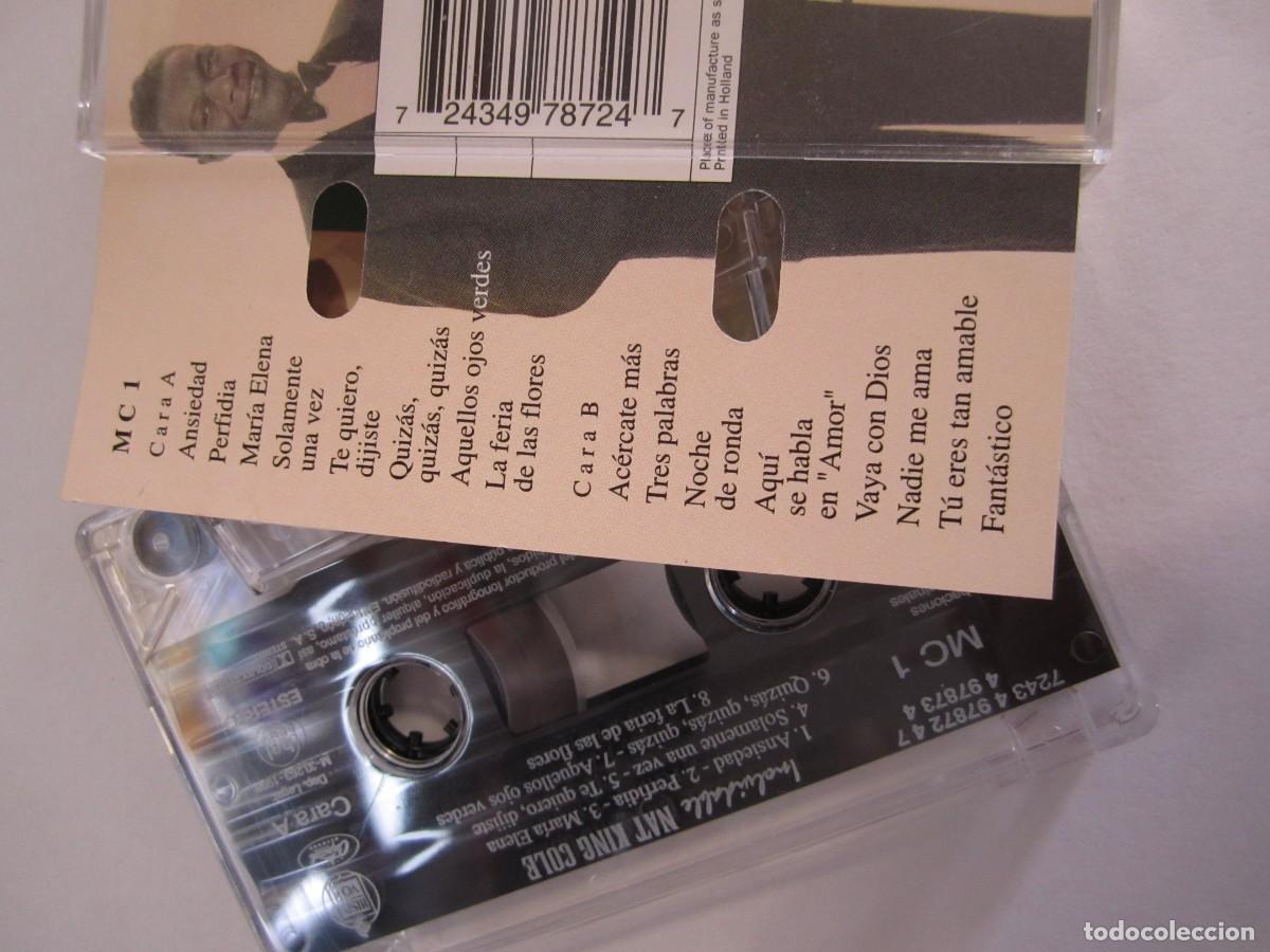 Casetes antiguos: CASETE Inolvidable, Nat king cole - Foto 3