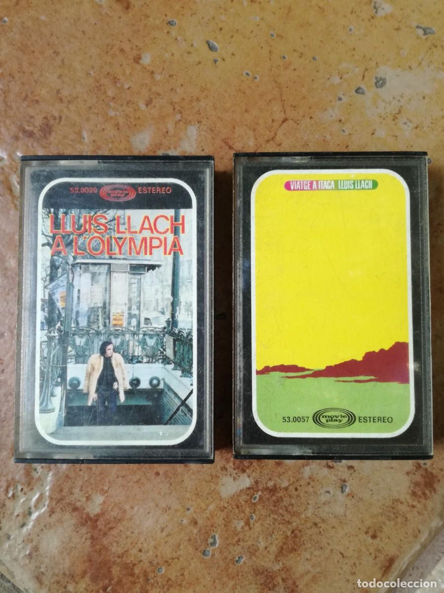 Casetes antiguos: LOTE DE 2 CASETES DE LLUIS LLACH - Foto 1