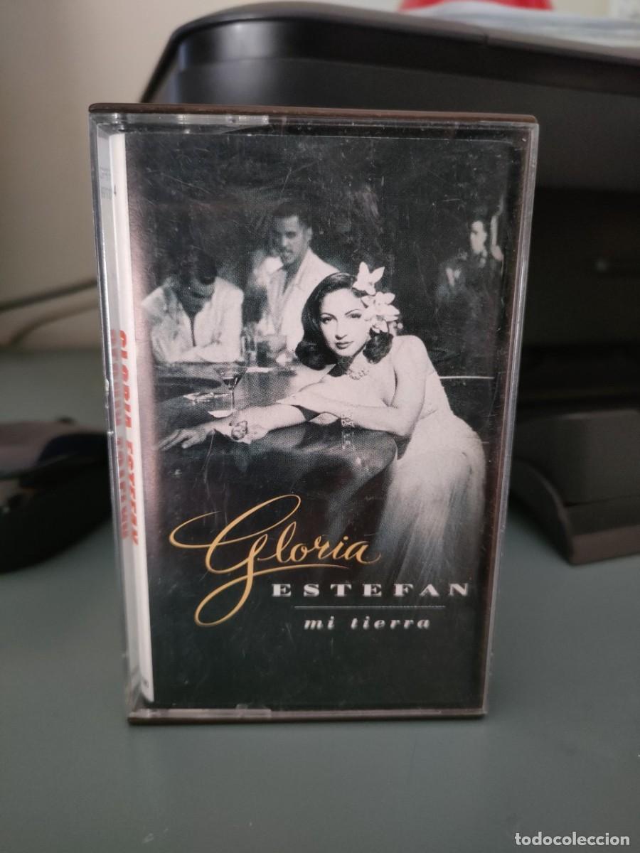 Casetes antiguos: GLORIA ESTEFAN - MI TIERRA - Foto 1