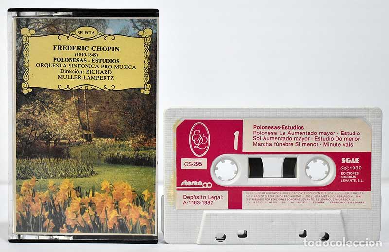 Casetes antiguos: Frederic Chopin - Polonesas. Estudios. Casete - Foto 1