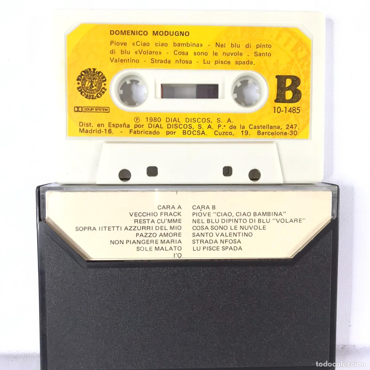 Casetes antiguos: Domenico Modugno ● &Eacute;xitos Inolvidables ● Cassette, Compilation - Foto 2