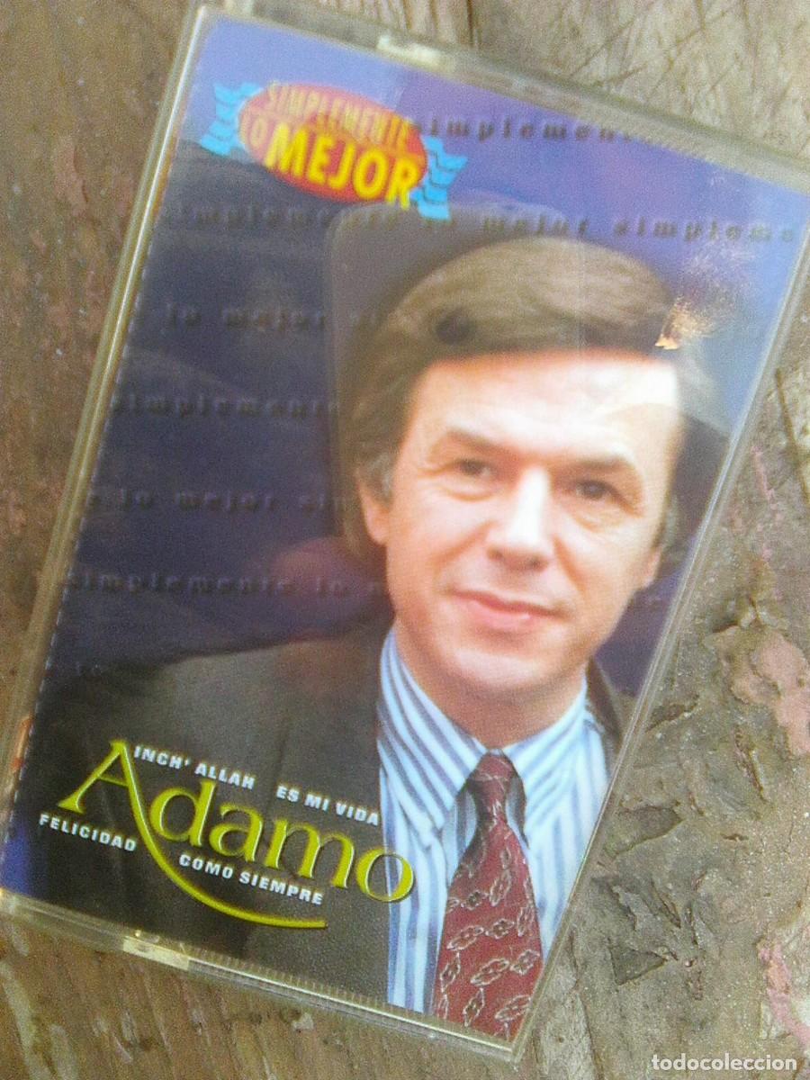 Casetes antiguos: Adamo - Simplemente Lo Mejor (Disky, 1997) - ya escasa - Foto 1