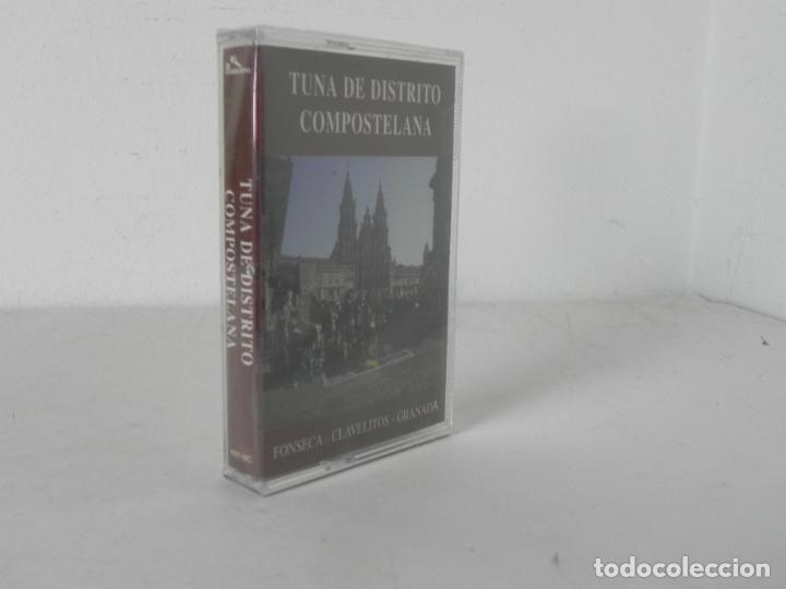 Cassettes Anciennes: CINTA DE CASETE TUNA DE DISTRITO COMPOSTELANA - CLAVE RECORDS-1996