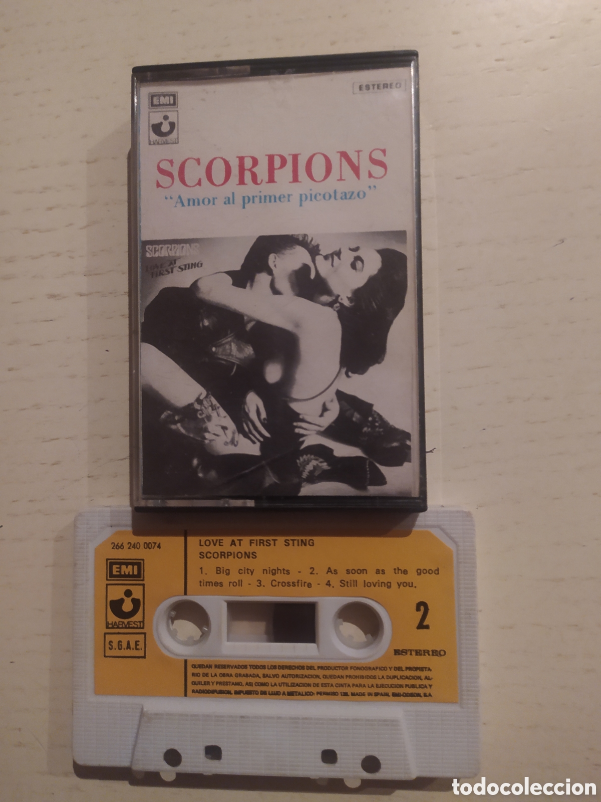 Casetes antiguos: Cassette Scorpions 1984 - Foto 1