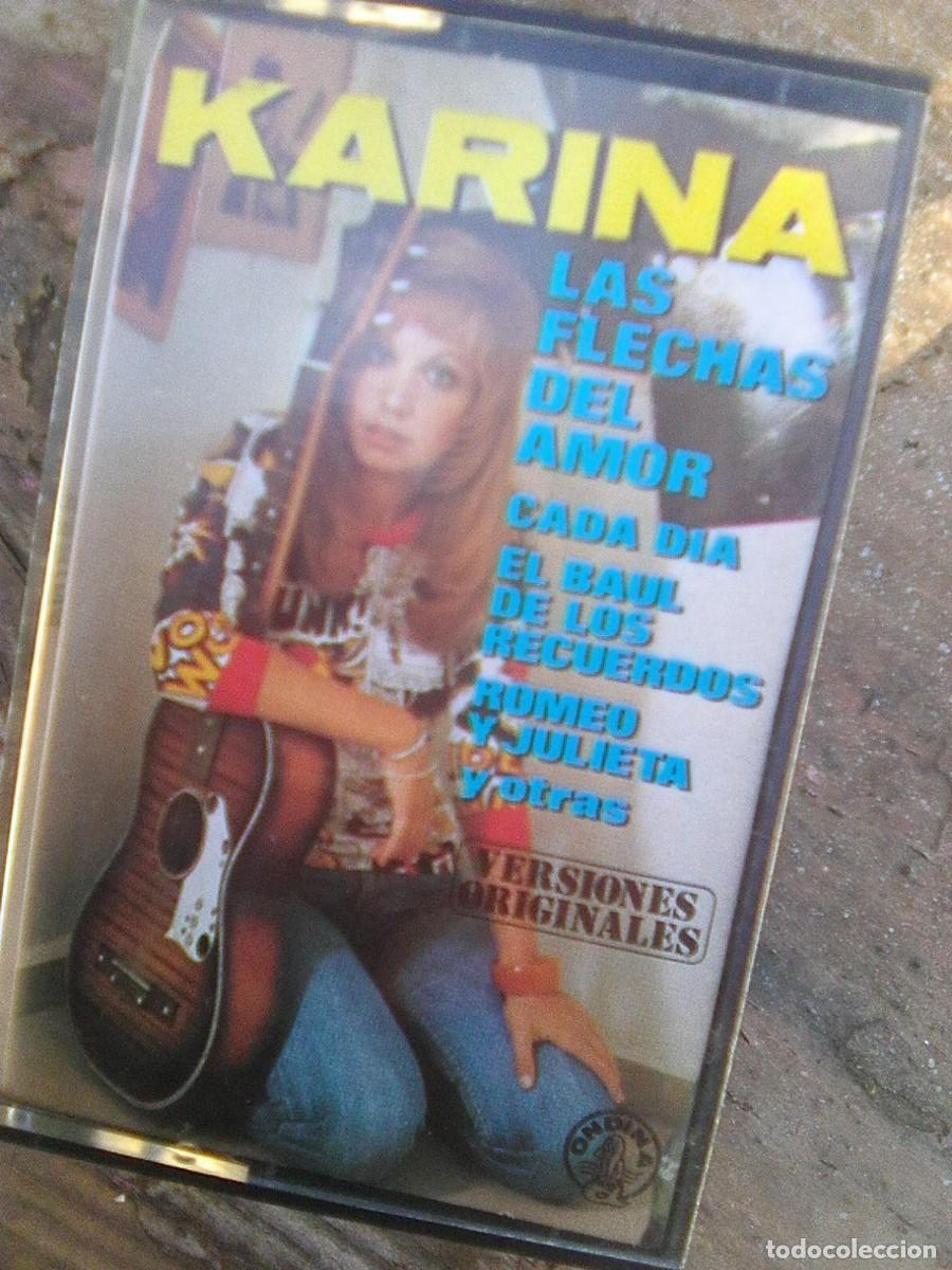 Casetes antiguos: Karina - Las Flechas del Amor (Hispavox - Ondina, 1981) - Foto 1