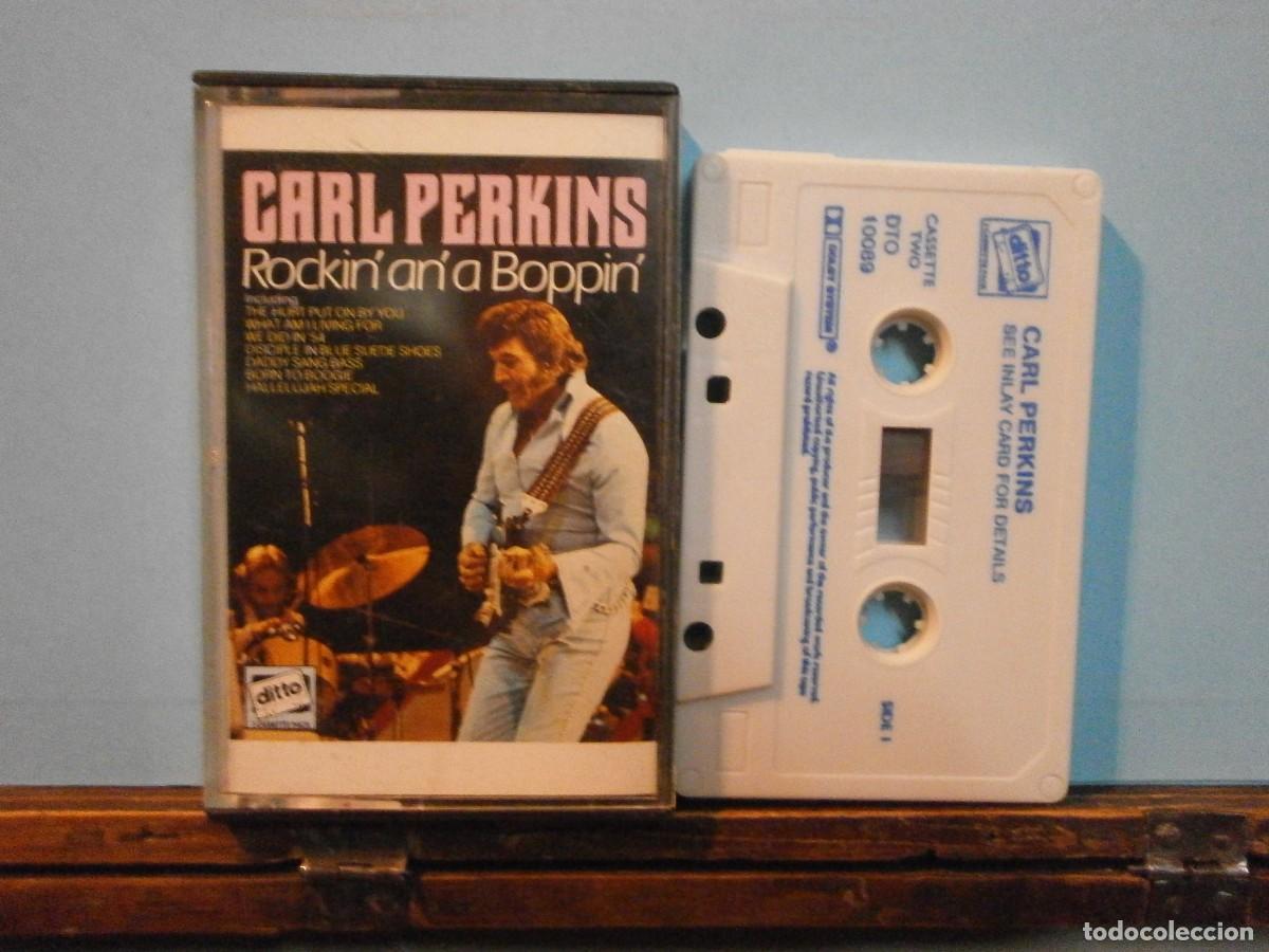 Casetes antiguos: (w) casete cinta carl perkins - Foto 1