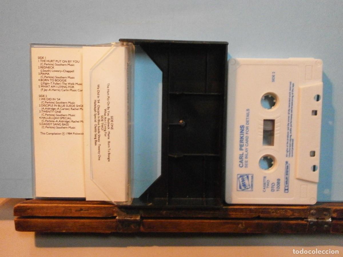 Casetes antiguos: (w) casete cinta carl perkins - Foto 2