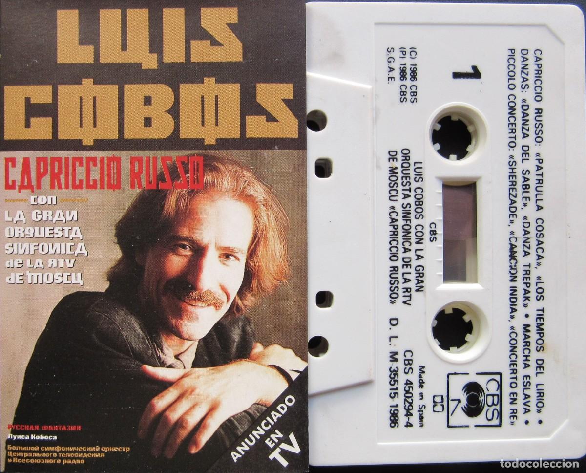 Casetes antiguos: LUIS COBOS - CAPRICCIO RUSSO - Foto 1