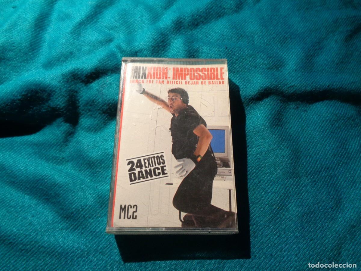Casetes antiguos: MIXXION : IMPOSSIBLE. 24 EXITOS DANCE. MC 2. 1996. CASETE - Foto 1