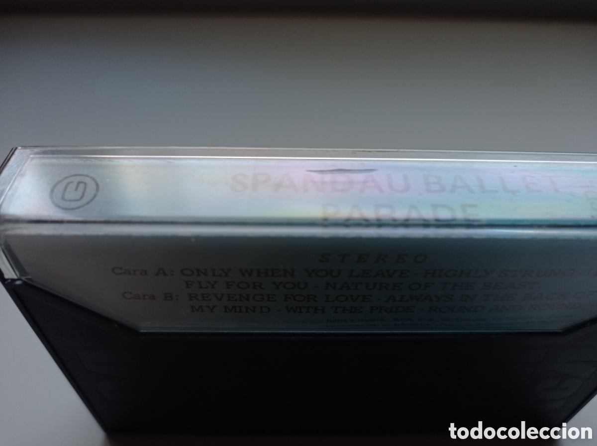 Casetes antiguos: Cinta Cassette Spandau Ballet - Parade - Foto 4