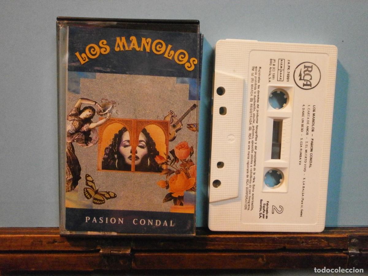 Casetes antiguos: (&ntilde;) casete cinta los manolos - Foto 1
