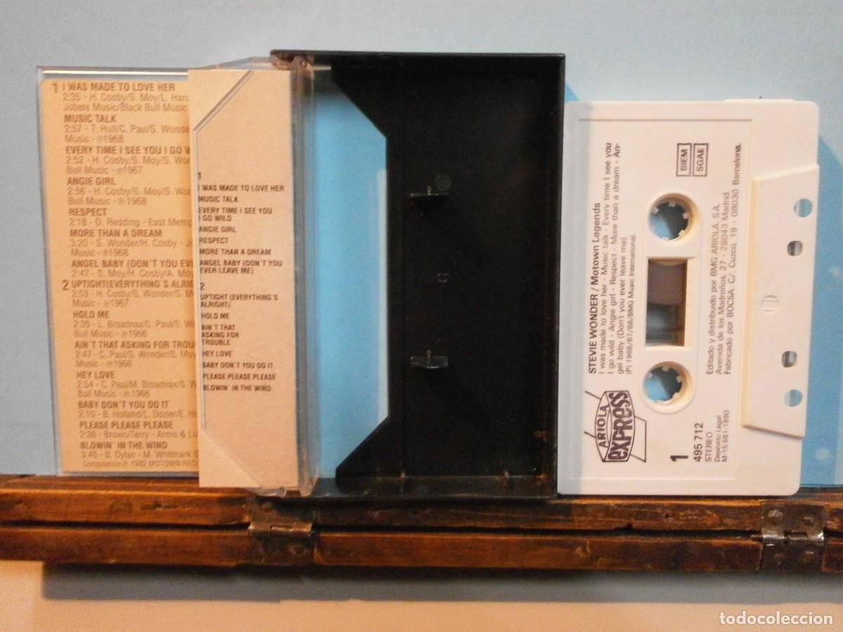 Casetes antiguos: (&ntilde;) casete cinta stevie wonder - Foto 2
