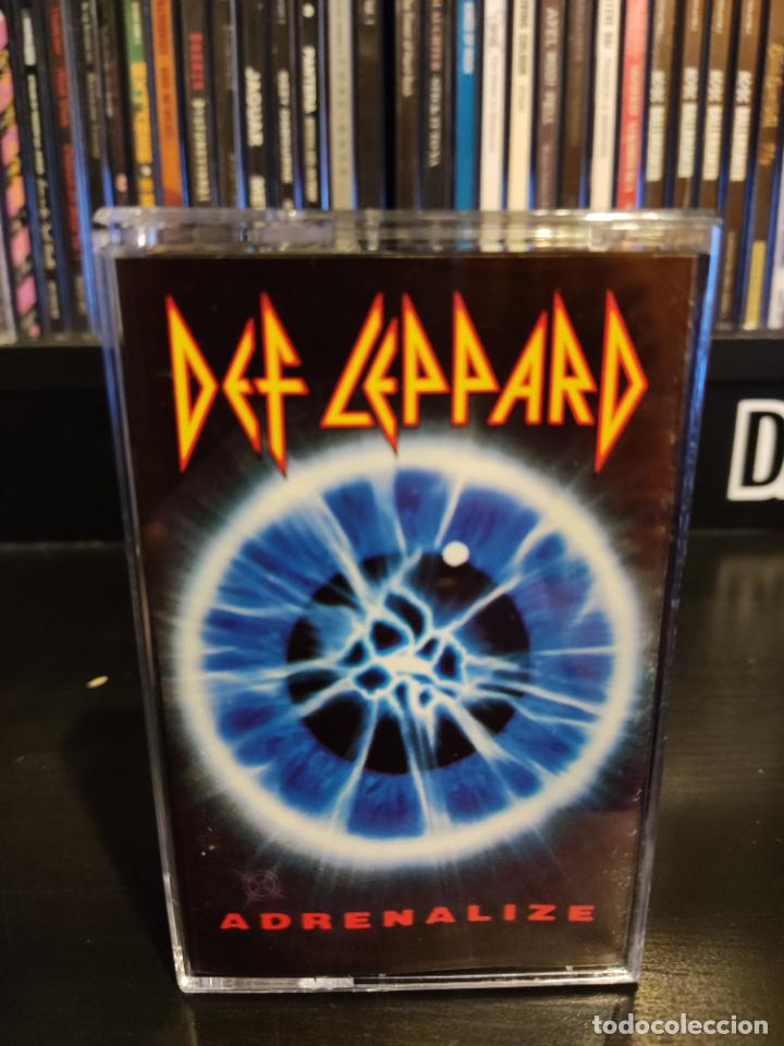 Casetes antiguos: DEF LEPPARD - ADRENALIZE - Foto 1