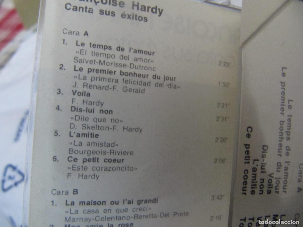 Casetes antiguos: Fran&ccedil;oise Hardy &ndash; Canta Sus Exitos - Foto 4