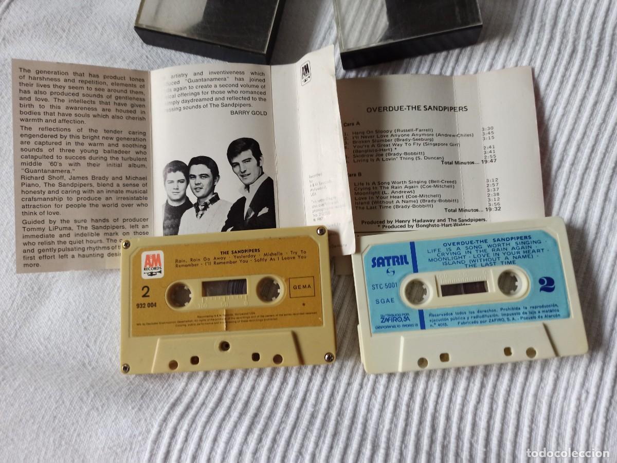 Casetes antiguos: The Sandpipers, 2 CASSETTES. - Foto 2