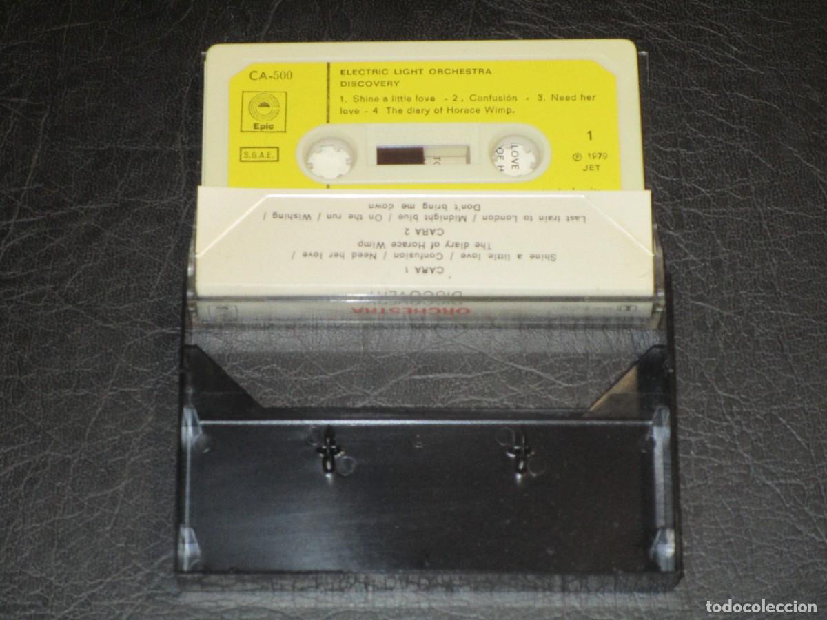 Casetes antiguos: Cassette - ELECTRIC LIGHT ORCHESTRA &ndash; Discovery - EPIC 1979 - Foto 5
