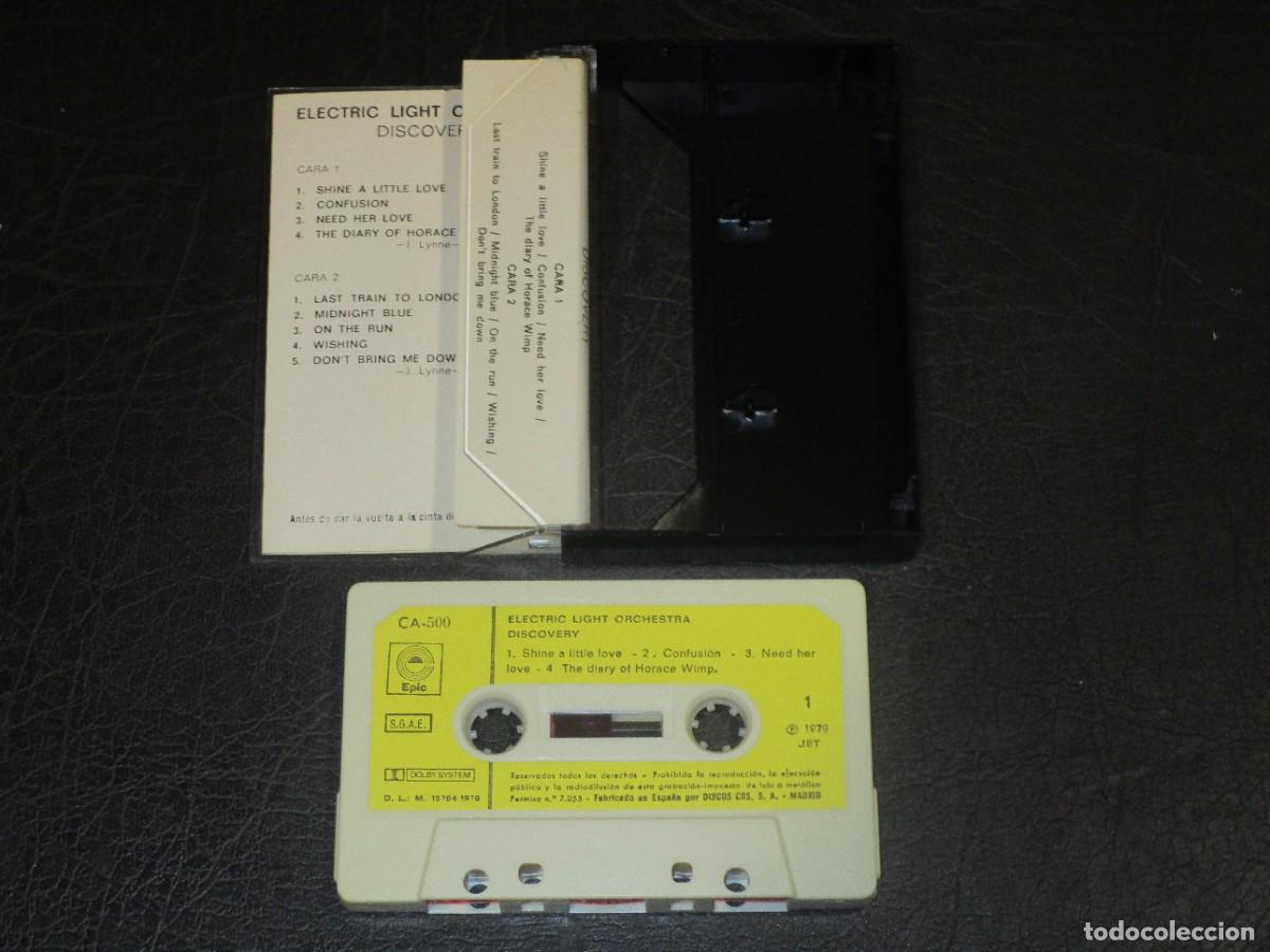 Casetes antiguos: Cassette - ELECTRIC LIGHT ORCHESTRA &ndash; Discovery - EPIC 1979 - Foto 6